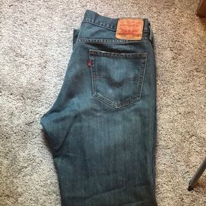Men’s Levi denim, 36x34